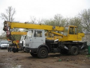 автокран КС на шасси МАЗ-5337