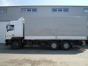 описание бортового МАЗ-6312 с тентом