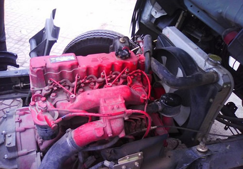 двигатель грузовика марки CA4DC2-10E3