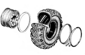как устроены колеса Урал-63685
