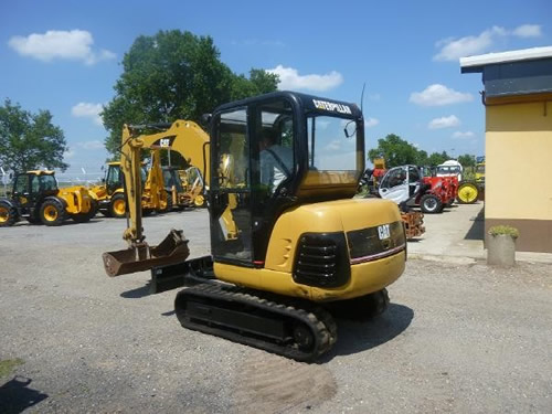 описание марки Caterpillar, модель 302.5