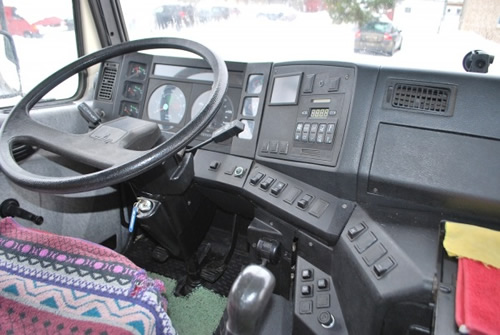 панель управления грузового автомобиля МАЗ-6312