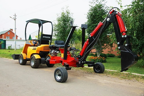 особенности модели прицепного экскаватора HBP-9